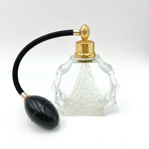 Irice perfume bottle vintage perfume bottle glass perfume bottle west Germany.